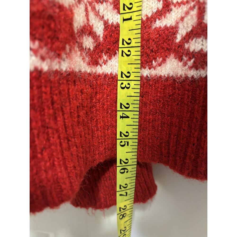 Universal Thread XL Red White Snowflake Sweater - Picture 5 of 7